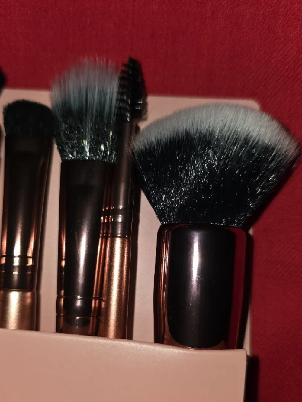 ELF Rose Gold Makeup Brush Set